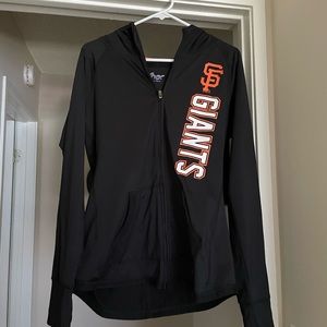 Giants full zip light weight jacket